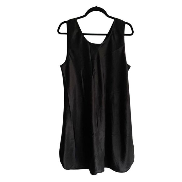 Cassandra HART Black Short Nightdress Nightgown Chemise L - Picture 3 of 4